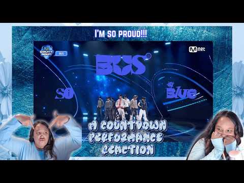 BUS- 'So Blue' |  Mnet M Countdown Stage || reaction