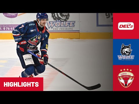 DEL2: EHC Freiburg vs. Lausitzer Füchse | Highlights