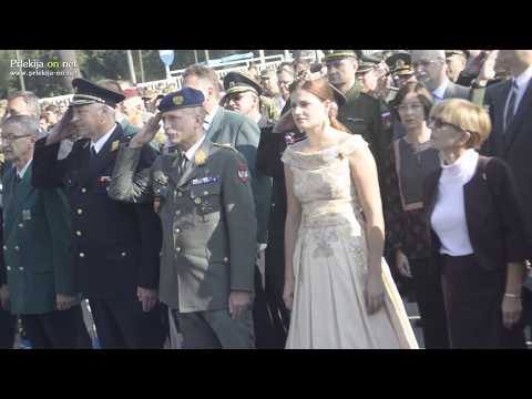 Slovenska himna na Mednarodnem sejmu SOBRA 2018