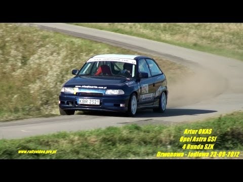 Artur OKAS - Opel Astra GSI - 4 Runda SZK Dzwonowa - Jodłowa 23-09-2012