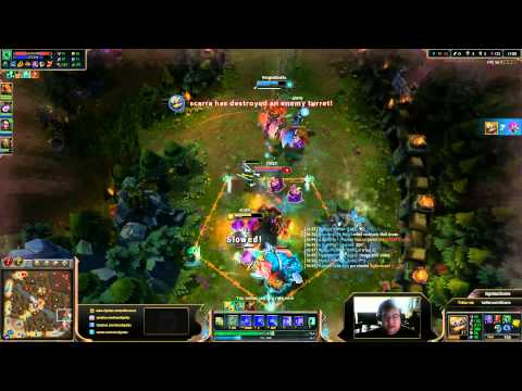 Scarra Heimerdinger vs Ahri | Diamond ranked solo queue Mid Lane