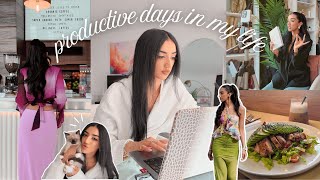 PRODUCTIVE days in my life | filming & editing content, snapchat event & exploring London