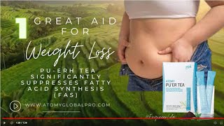 Atomy Pu'er Tea Benefits #shorts