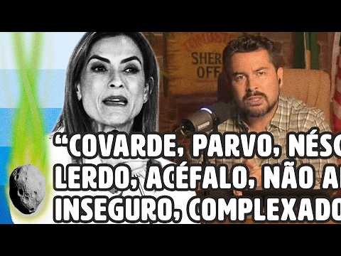 SORAYA THRONICKE BATE RECORDE DE XINGAMENTOS AO COMENTAR FALA DE PAULO FIGUEIREDO | PLANTÃO