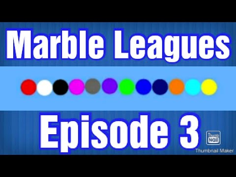 Marble League Episode 3 | Major League Marble Race (MLMR) In Algodoo