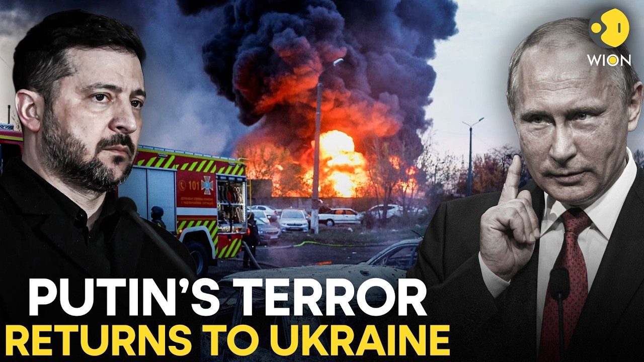 Russia-Ukraine War LIVE: Deadly Russian Missile Barrage Hits Kyiv, Putin Steps Up Air War | WION