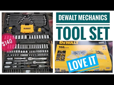 REVIEW DEWALT Mechanics Tools Kit and Socket Set, 168-Piece DWMT73803 I LOVE IT