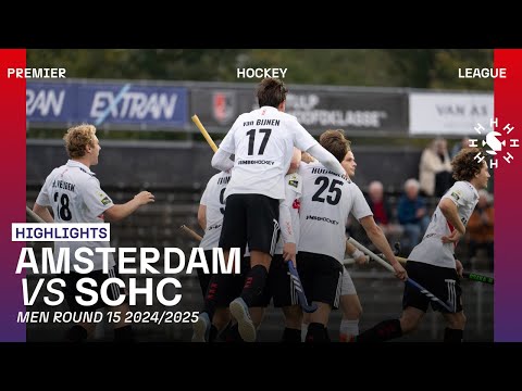 Amsterdam unstoppable 🛑 AMS - SCHC 🏑 Tulp Hoofdklasse Men '24/'25 | Summary