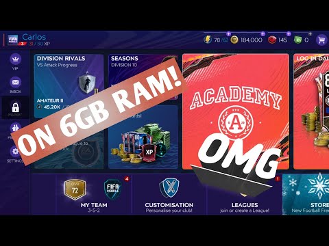 PLAYING FIFA MOBILE ON 6GB RAM....WHAT DA F*CK!