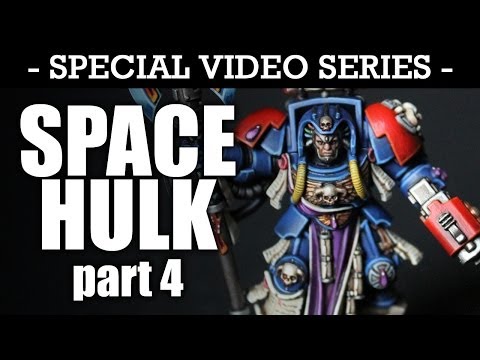 SPACE HULK The Board Game 2009 Edition Series Part 4 - Terminators Showcase Video Closer Look!