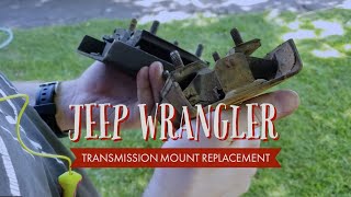 Jeep Wrangler Transmission Mount Replacement