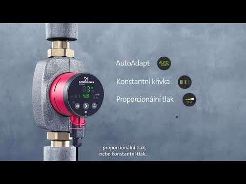 Nastavení čerpadla Grundfos ALPHA2
