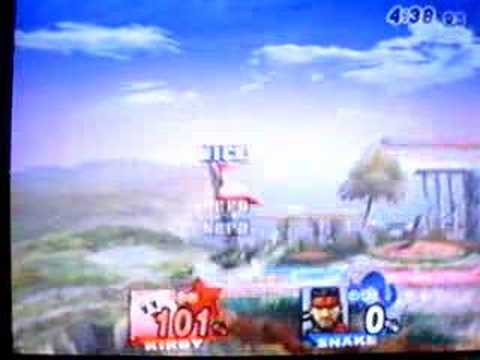 Nick (Kirby) vs Nero ( Snake)