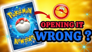 You’re Opening Pokémon Packs Wrong #pokemontcgpocket