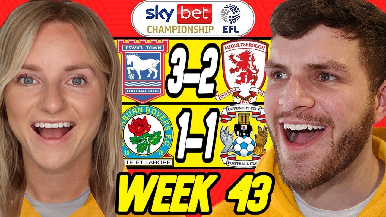 CHAMPIONSHIP WEEK 43 PREDICTIONS