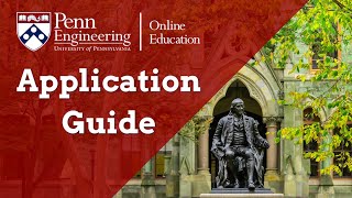 Penn Engineering Online | Application Guide