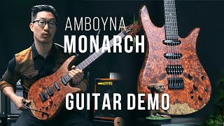 Video thumbnail for Dan Demos a Fodera Amboyna Monarch Guitar 🦋 by Fodera Guitars