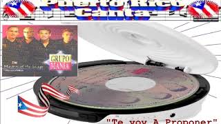 Grupo Mania (Merengue de Puerto Rico) &quot;Te Voy A Proponer&quot;