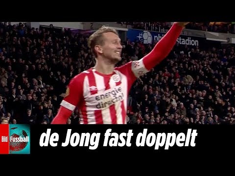 Ex-Gladbacher de Jong macht's fast doppelt | PSV Eindhoven - NAC Breda 2:0 | Highlights | Eredivisie