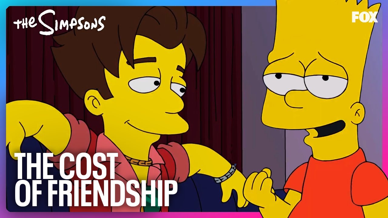 Bart “Befriends” A Rich Foreign Exchange Student | The Simpsons
