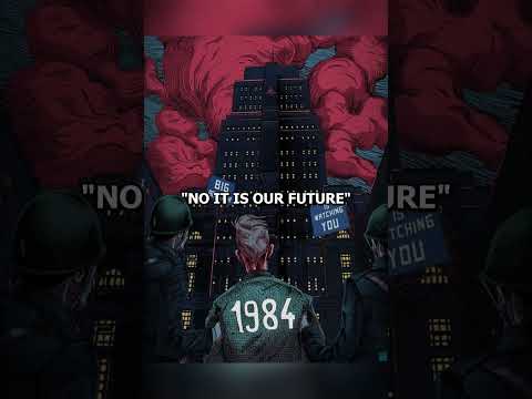 George Orwell warned us...  #1984  #shorts  #books