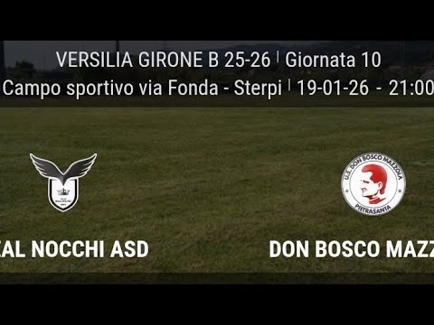 REAL NOCCHI 🆚 DON BOSCO MAZZOLA