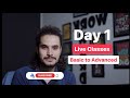 Live Classes (2.0) | Day  1 | Basic to Advanced English Communication