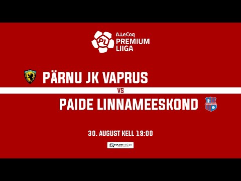 PÄRNU JK VAPRUS - PAIDE LINNAMEESKOND, A. LE COQ PREMIUM LIIGA 26. voor