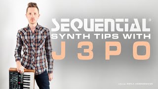 Sequential Synth Tips #15 with J3PO / Julian Pollack: Prophet-6 Polyphonic Glide
