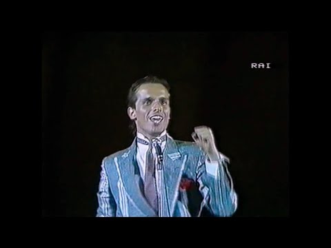 Miguel Bosé – Bravi ragazzi (Bravo muchachos) & Premiazione - Festivalbar 1982 - stereo