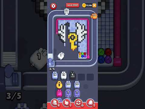 Pixel Flow Level 2360 Walkthrough