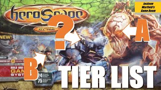 HeroScape Swarm of the Marro Master Set TIER LIST