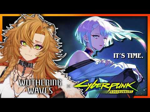 My Moon, My Man 🌙 First Time Reaction 3.4 Wuthering Waves x Cyberpunk: Edgerunners FULL Story