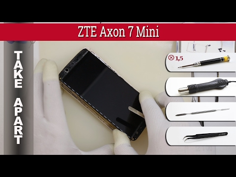 How to disassemble 📱 ZTE Axon 7 Mini (B2017G) Take apart  Tutorial