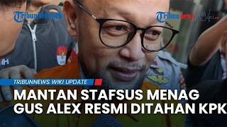 Mantan Stafsus Menag Gus Alex Resmi Ditahan di Rutan KPK, Tampak Tersenyum Pakai Rompi Oranye