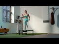 SALTA Fitnesstrampolin Salta Fitness 128 cm, Orange