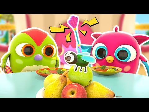 Shoo fly kids' song for babies - Nursery rhymes & baby cartoons with Peck Peck the Woodpecker