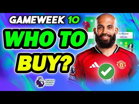 GAMEWEEK 10 BEST PLAYERS TO BUY✅ | Fantasy Premier League 2025/26 Tips