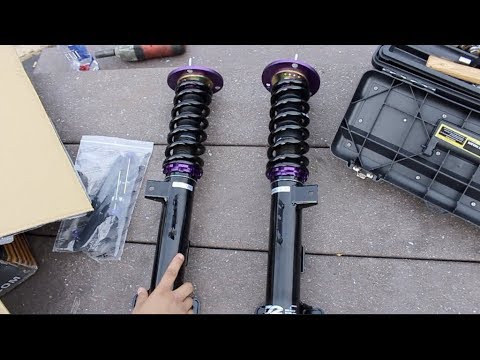 Installing BMW E36 D2 Racing Coilovers!
