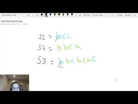 The Interleaving Strings Problem Leetcode Problem 97 Memoization Solution