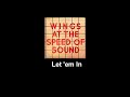 Wings - Let 'em In  with lyrics - Paul McCartney and Linda McCartney  ( Music & Lyrics )