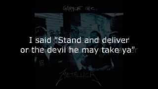 Metallica - Whiskey In The Jar Lyrics (HD)