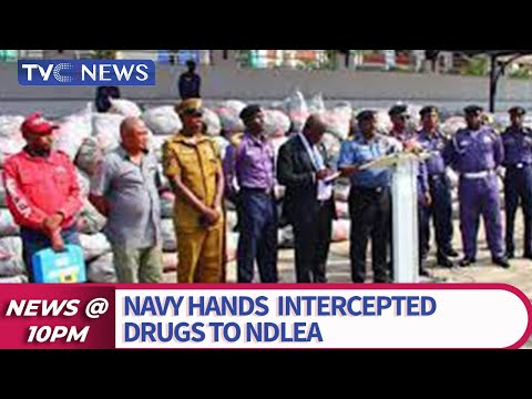VIDEO: Navy Hands Over Drugs, Contraband To Customs, NDLEA