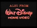 Also From Walt Disney Home Video With 1989 FP Jingle FAKE UNTILL I FIND THE REAL ONE