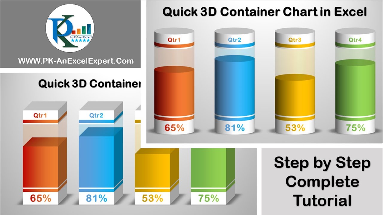 Quick 3D Container Chart in Excel