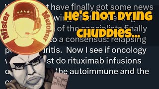 Mister Metokur finds out he's not dying.
