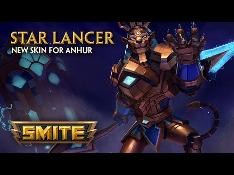 Новый скин для Anhur под названием Star Lancer