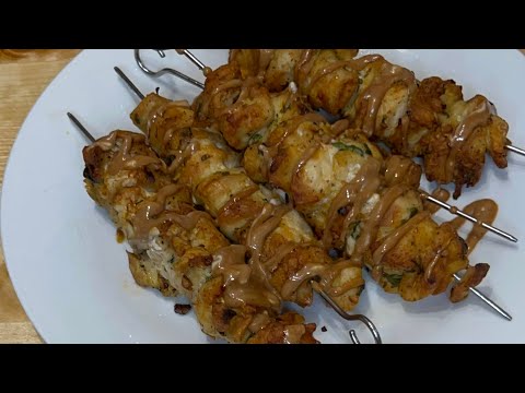 The Most Delicious Chicken Kebab/pinchos Recipe
