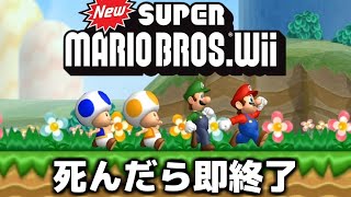 までワールド1 2 3 4 5 6 7 8 - 死んだら即データ削除の『マリオWii』生放送 最終回
