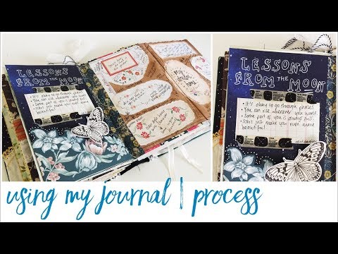 junk journal with me  process video ideas tips